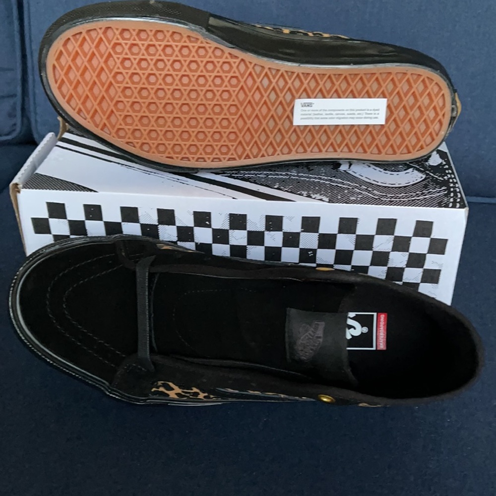 Vans Skate Sk8-Hi Deco Cher Strauberry Cheetah MENS - Picture 7 of 16